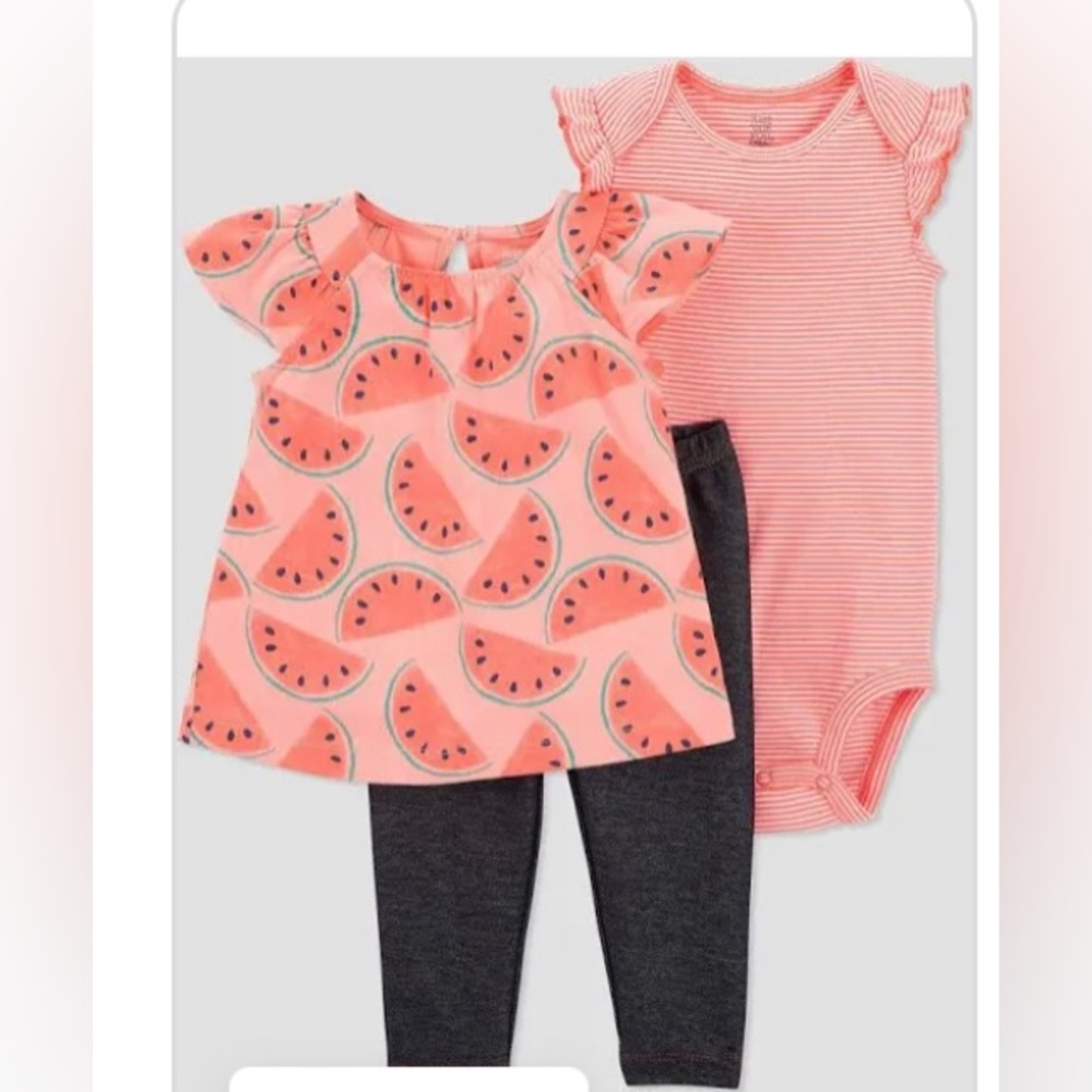 NWT‎ Just One You Made By Carters 3 Piece Set 18 Months